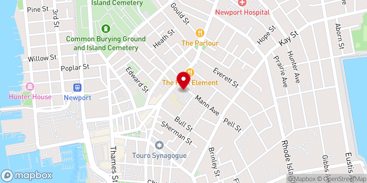 Map showing location of Saint Joseph's Church Food Pantry - Food Distribution Center