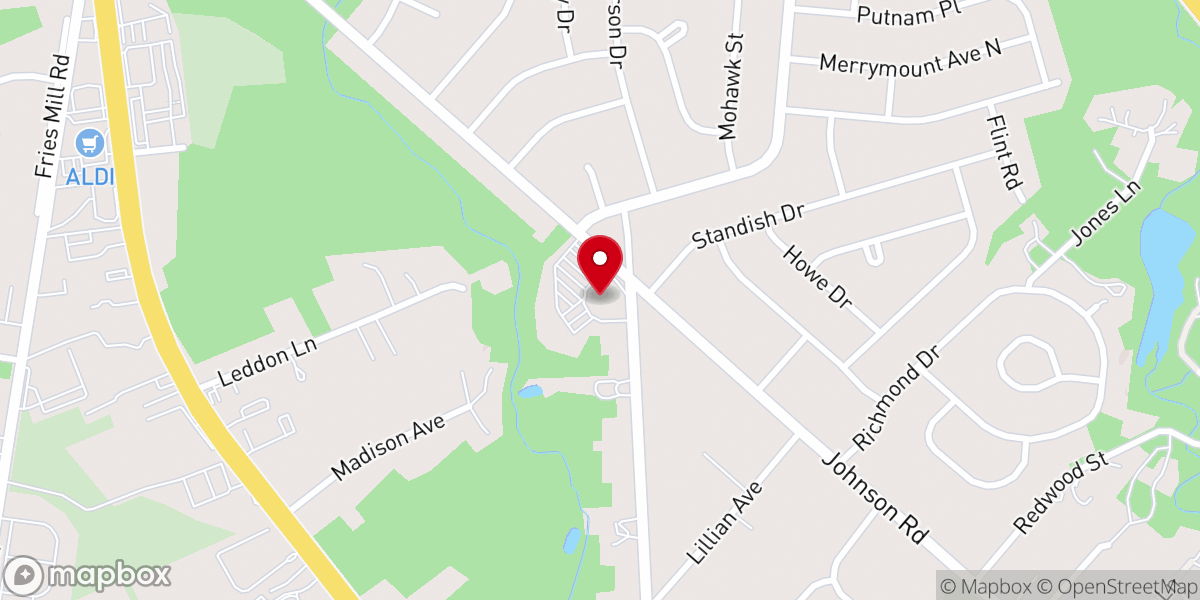 Map showing location of St Charles Borromeo RC Church