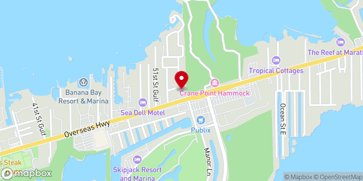 Map showing location of Marathon Seventh-day Adventist Church