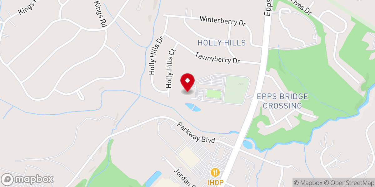 Map showing location of St Joseph Catholic Church