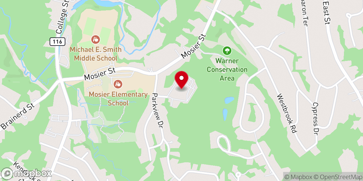 Map showing location of Saint Theresa of Lisieux Roman Catholic Church
