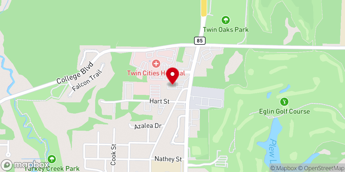 Map showing location of Manna Church West Florida