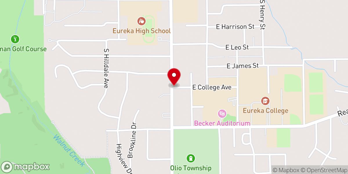 Map showing location of Exhibit Evangelism