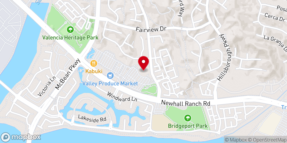 Map showing location of Real Life Church