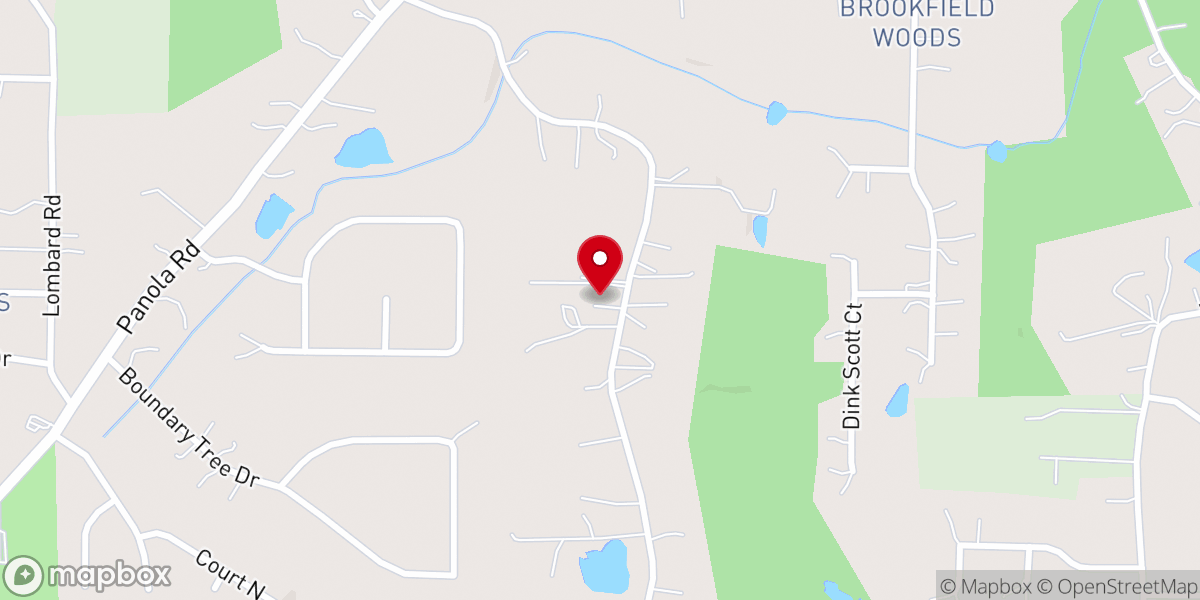 Map showing location of Church of God