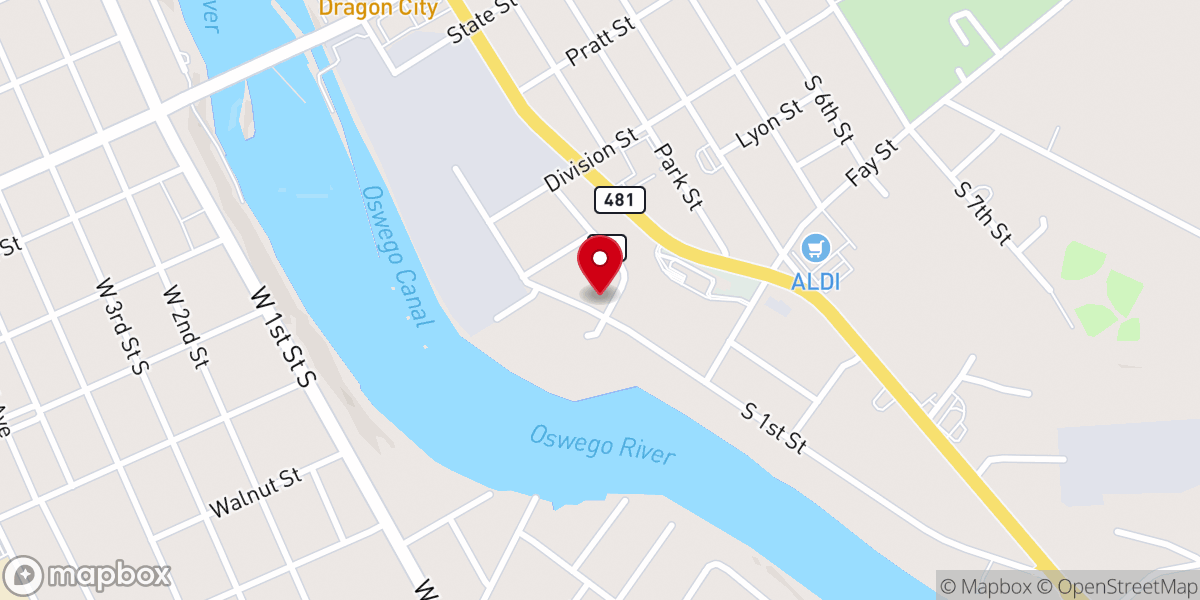Map showing location of Primera Iglesia Hispana de Fulton