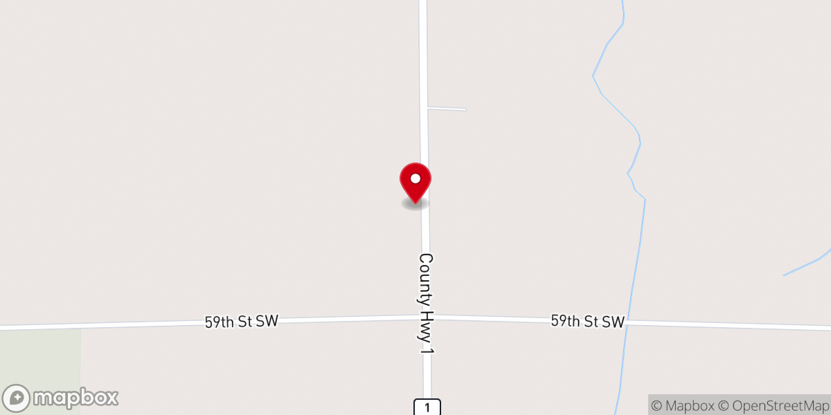 Map showing location of Carp Chapel