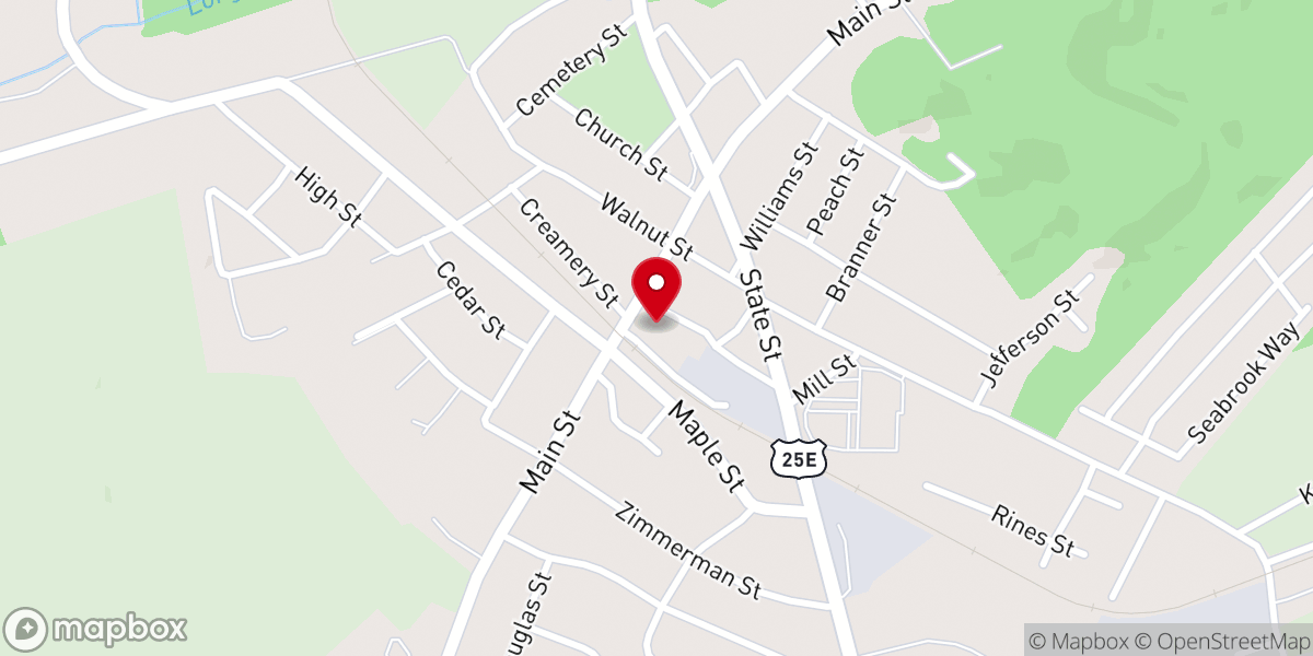 Map showing location of Freedom Fellowship