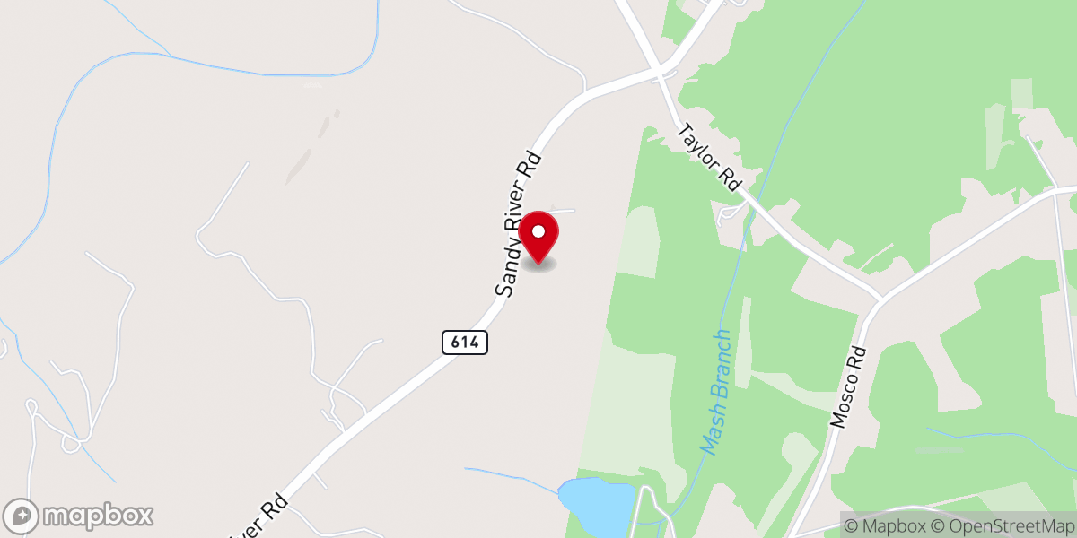Map showing location of Central Baptist Church