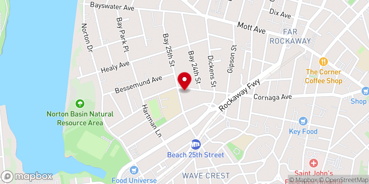 Map showing location of Alive Ministry