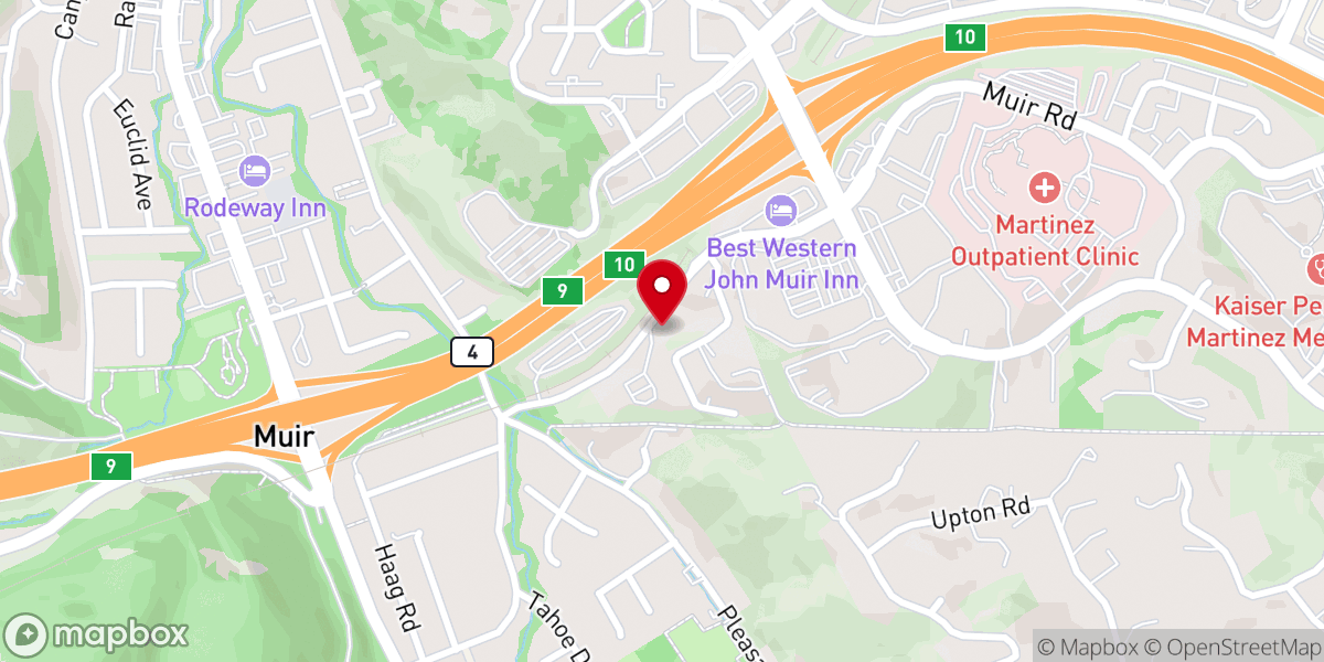 Map showing location of Grace Episcopal Church