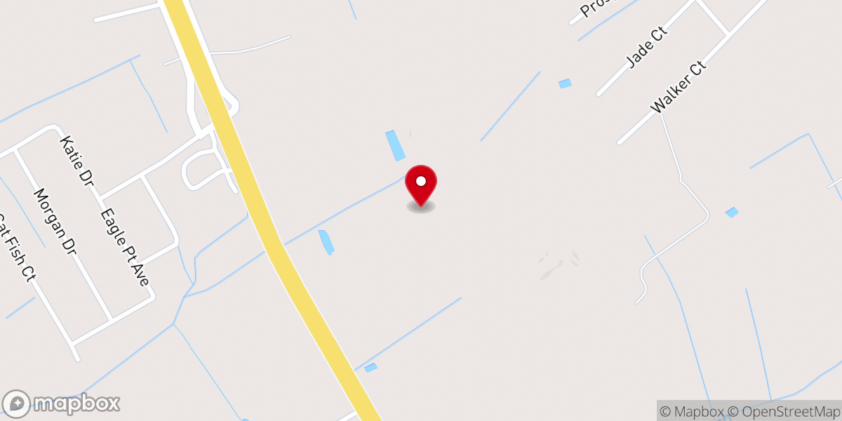 Map showing location of Parker Pines Events