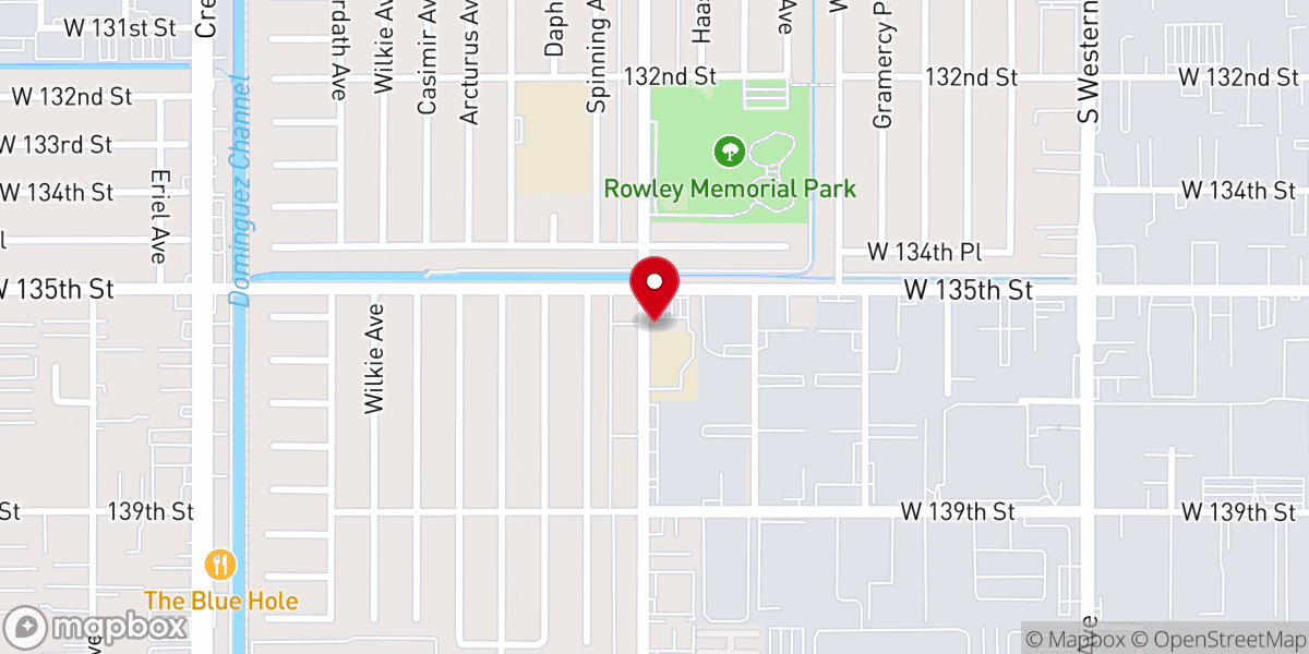 Map showing location of Maria Regina Catholic Church
