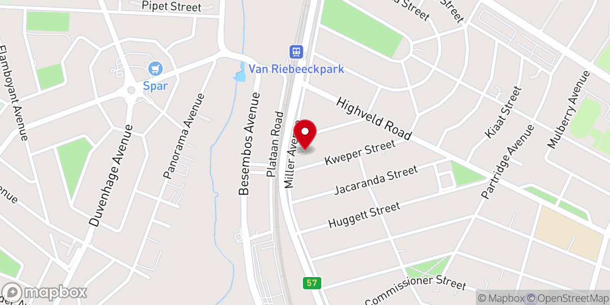Map showing location of Our Lady of Loreto Catholic Church