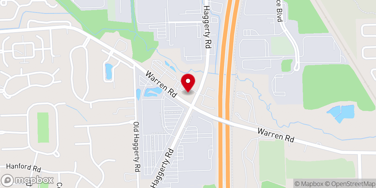 Map showing location of Life Church Canton