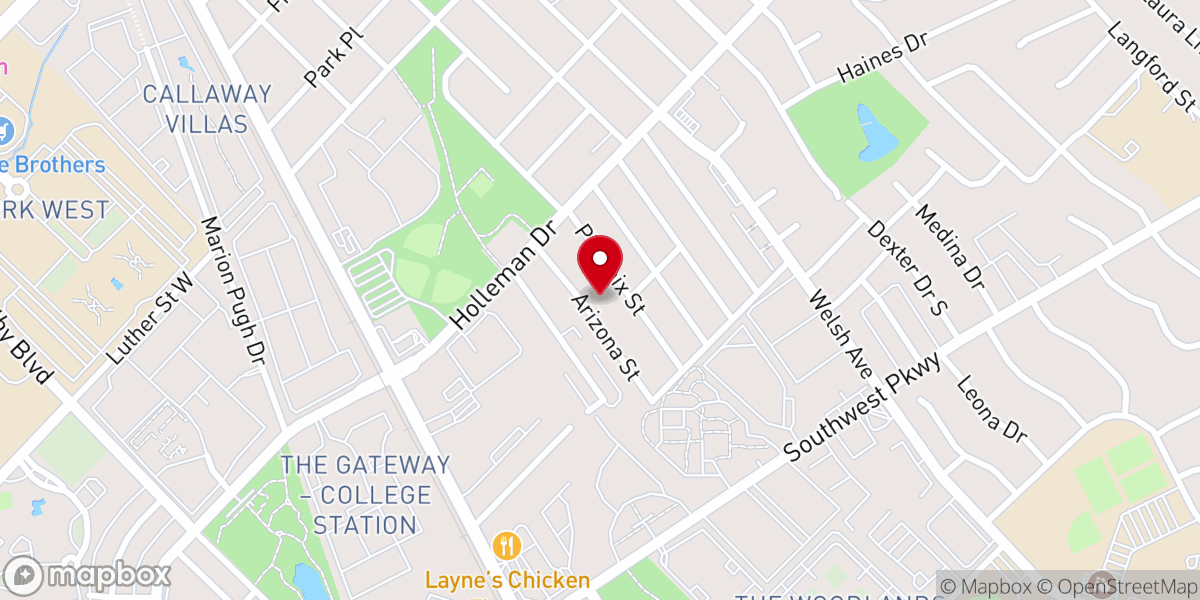 Map showing location of Christ Holy Missionary Baptist Church