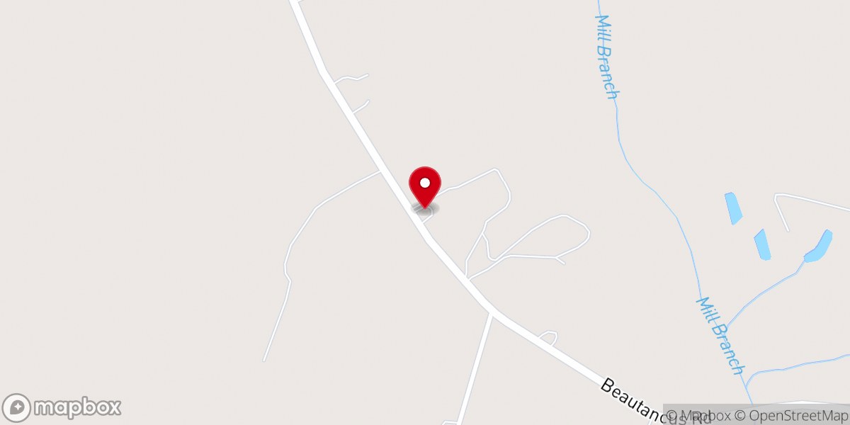 Map showing location of Stanford Presbyterian Church