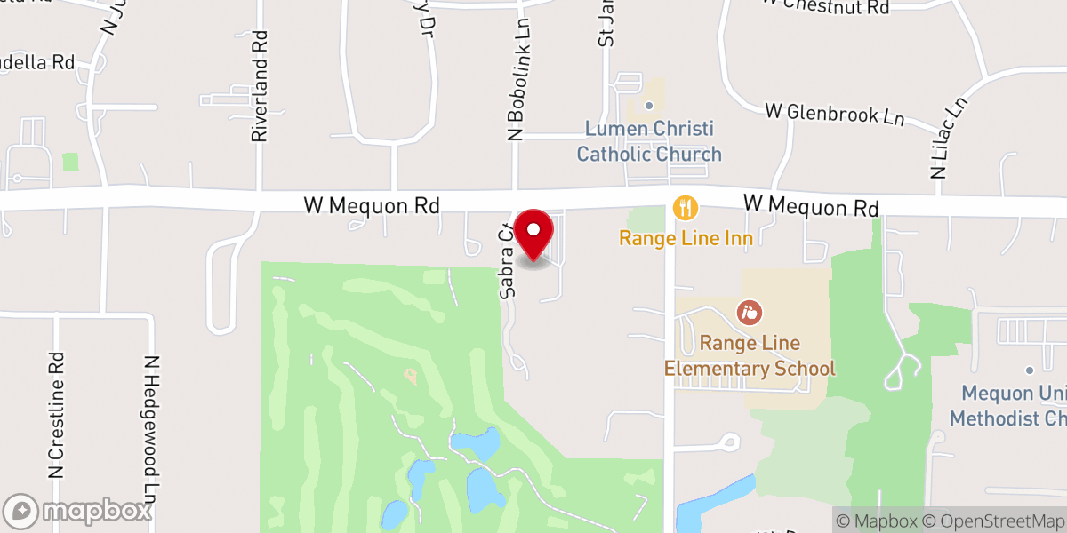 Map showing location of Christian Life Church