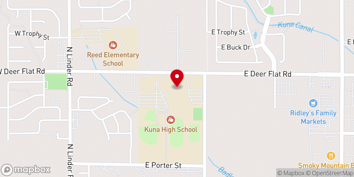 Map showing location of Compass Bible Church South Valley (Services)