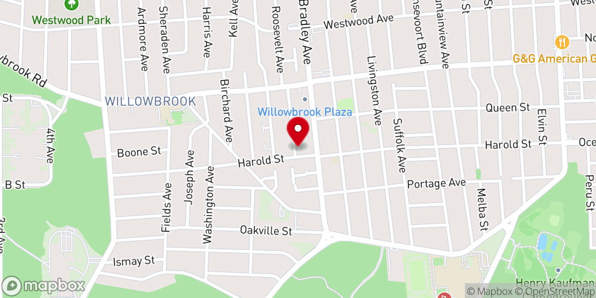 Map showing location of or-Hachaim Congregation