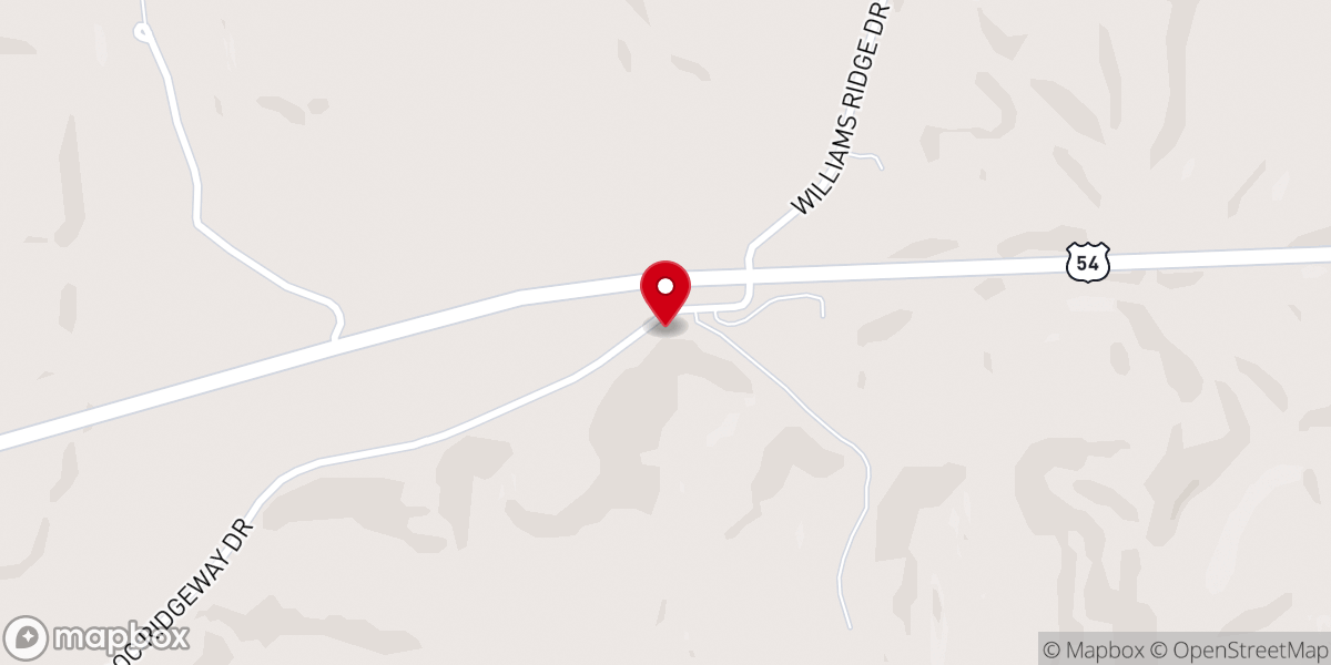 Map showing location of Crosslife Evangelical Free Church