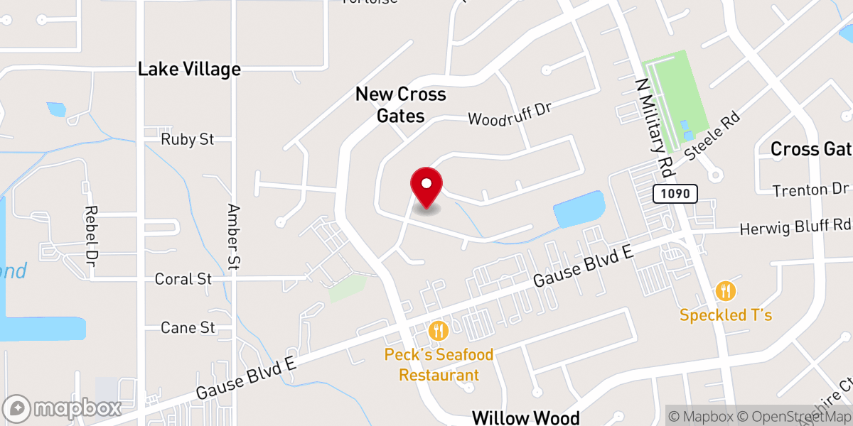 Map showing location of Believers Life Church