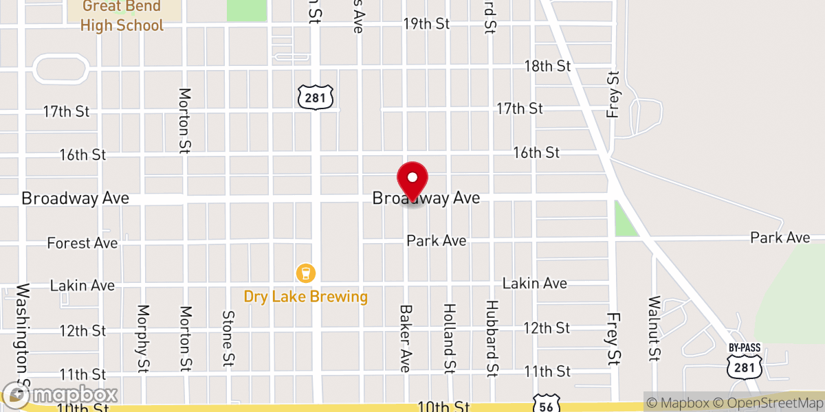 Map showing location of St Rose of Lima Catholic Church in Prince of Peace Parish