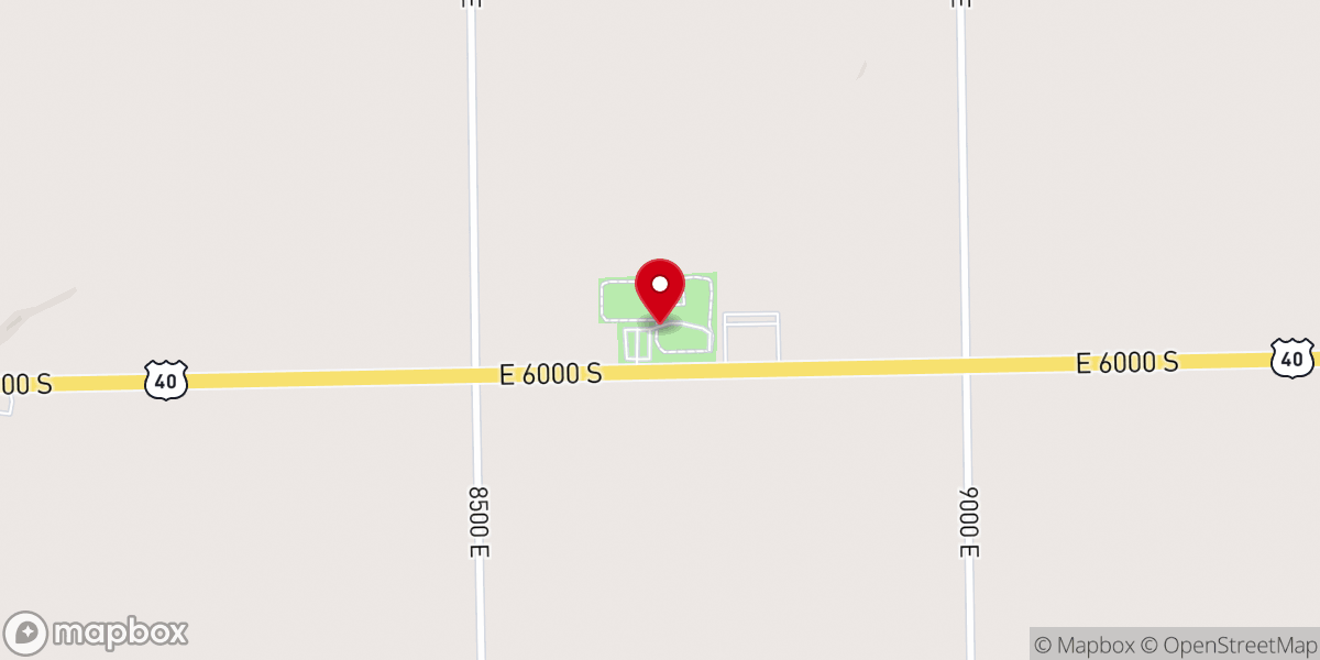 Map showing location of Jensen Park