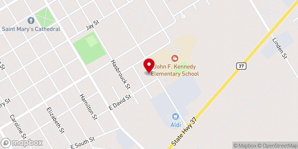 Map showing location of New Beginnings Ministry Inri Inc