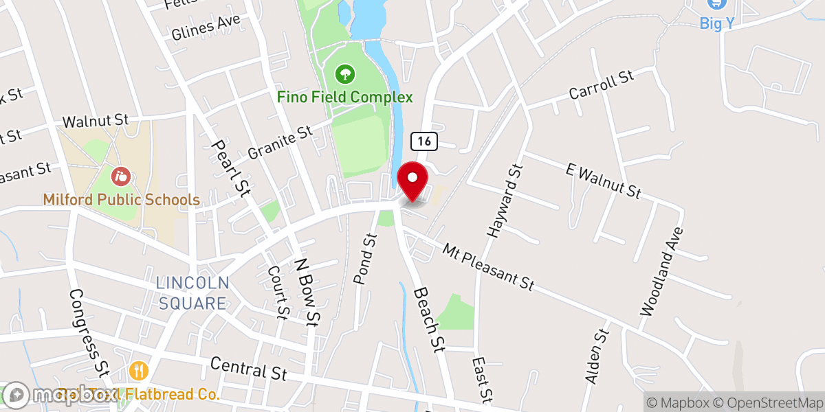 Map showing location of Sacred Heart of Jesus Church