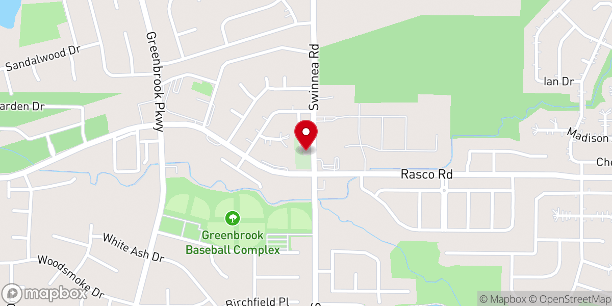 Map showing location of Phoenix Chapel A.M.E. Church