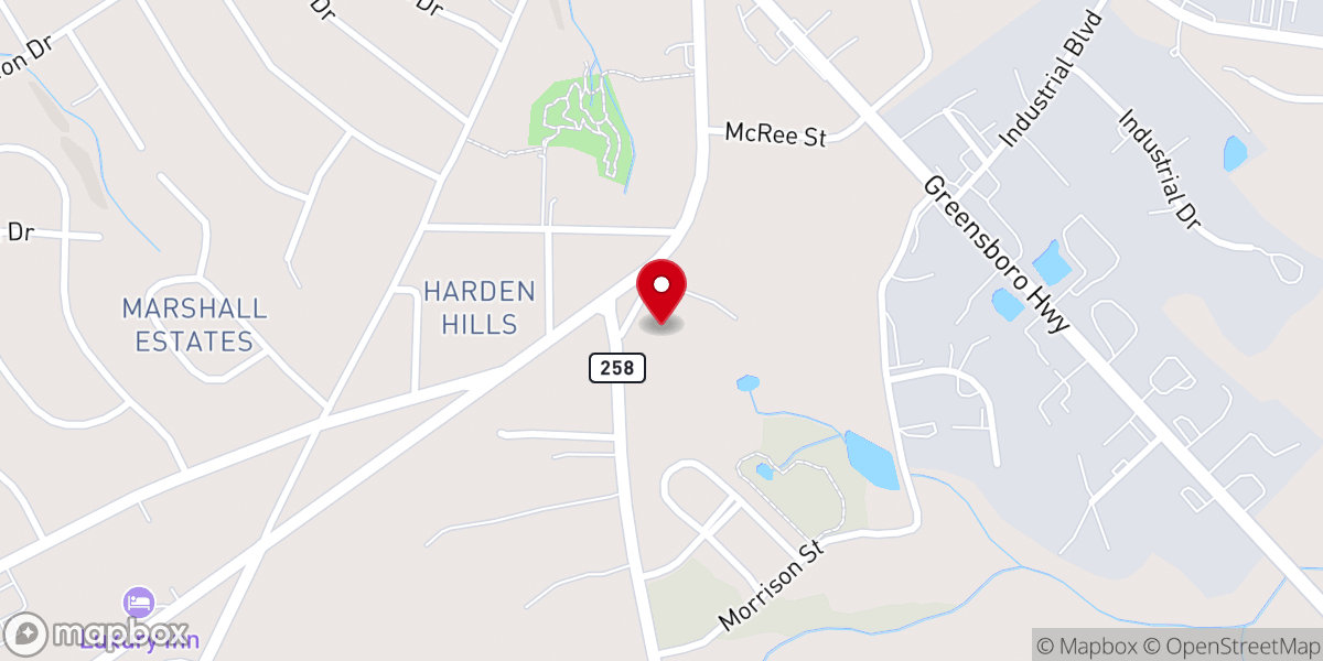 Map showing location of Connect Ministries Inc