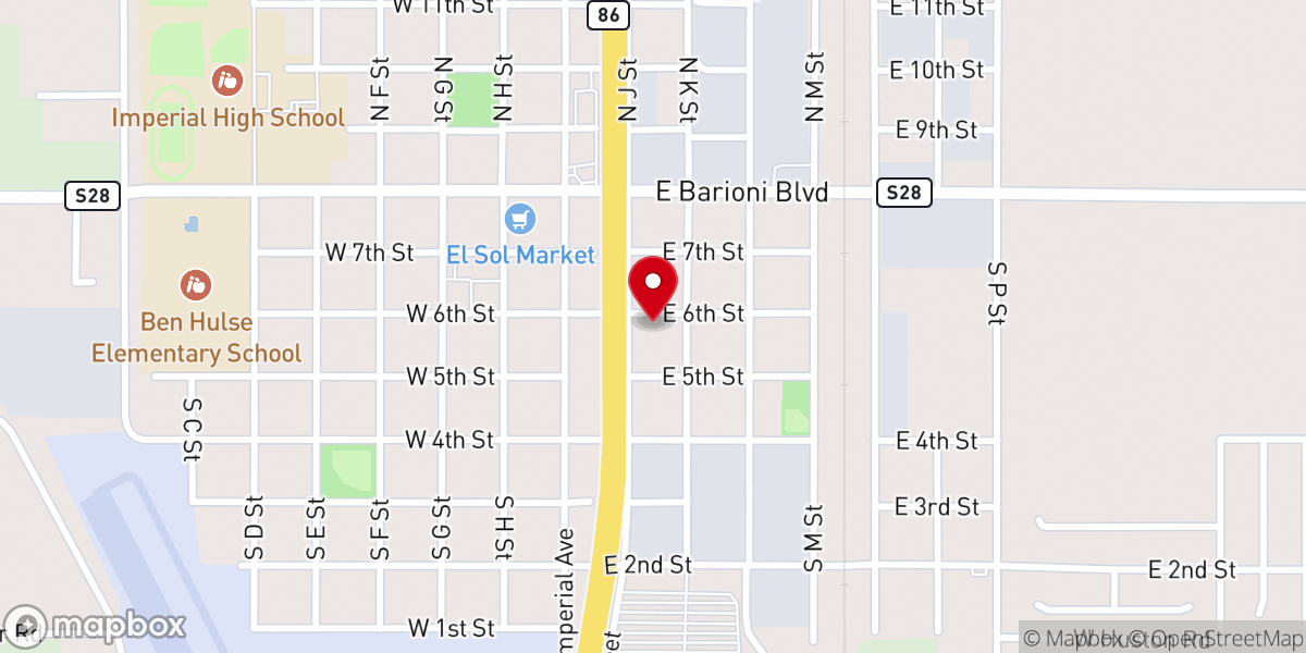Map showing location of It's A Small World