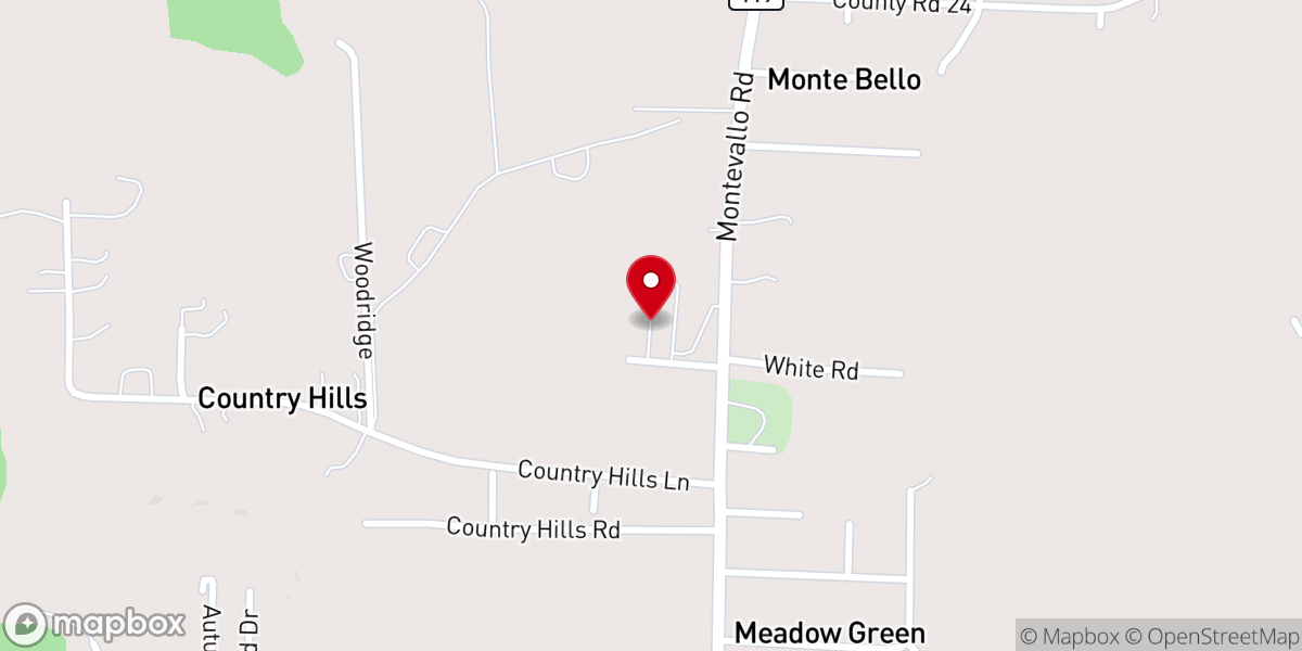 Map showing location of St. Thomas The Apostle Catholic Church