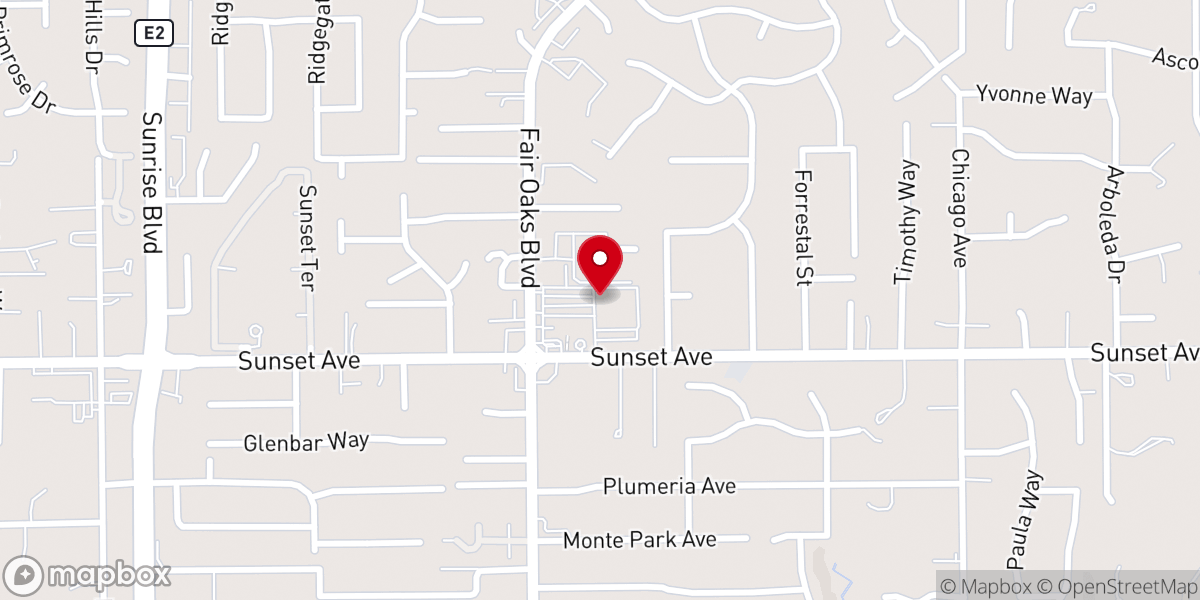 Map showing location of New Life Community Church