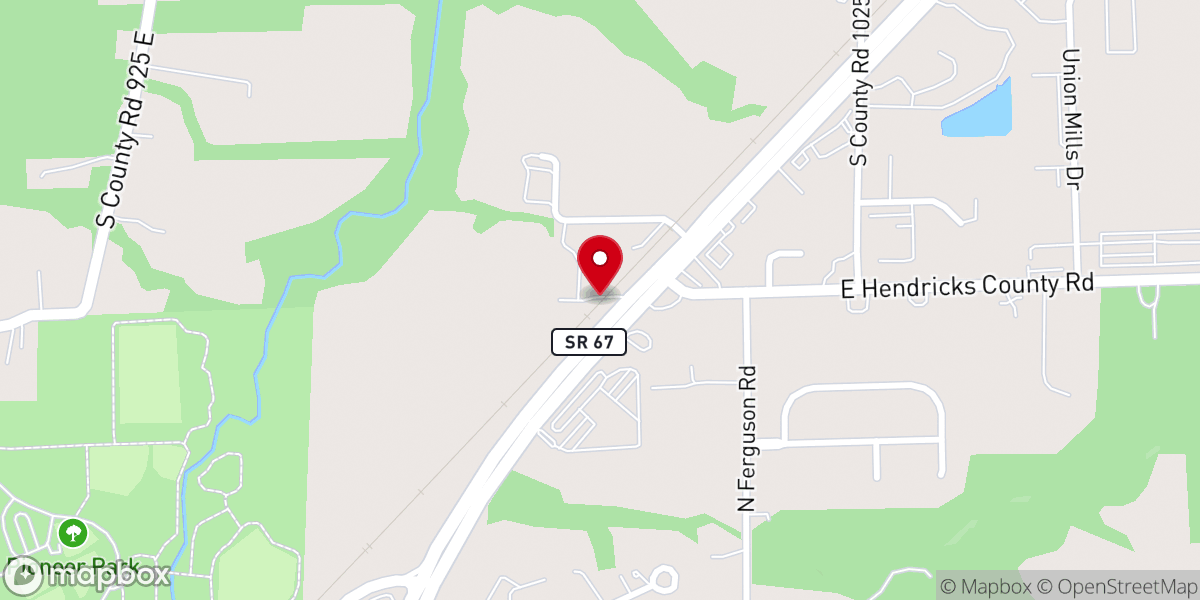 Map showing location of Victory Bible Church