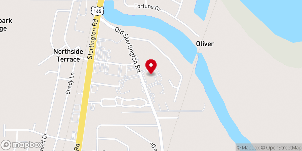 Map showing location of Lea Joyner Memorial Methodist
