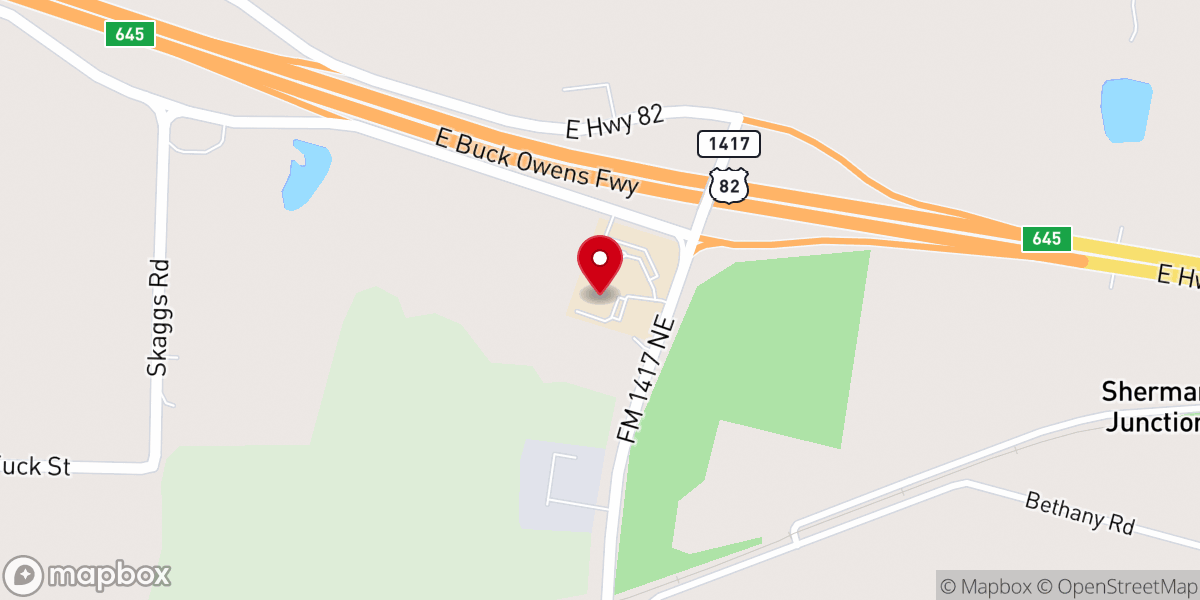 Map showing location of Grayson Bible Baptist Church