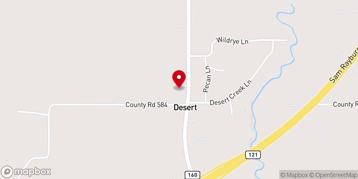 Map showing location of Crossroads Presbyterian Church