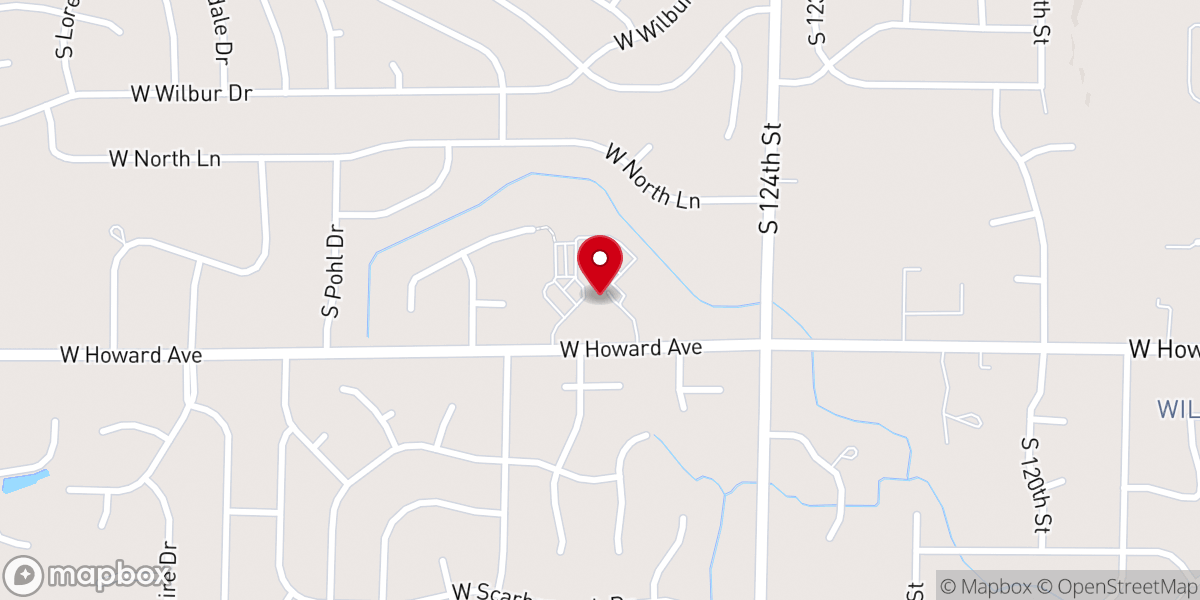 Map showing location of St. Elizabeth Ann Seton