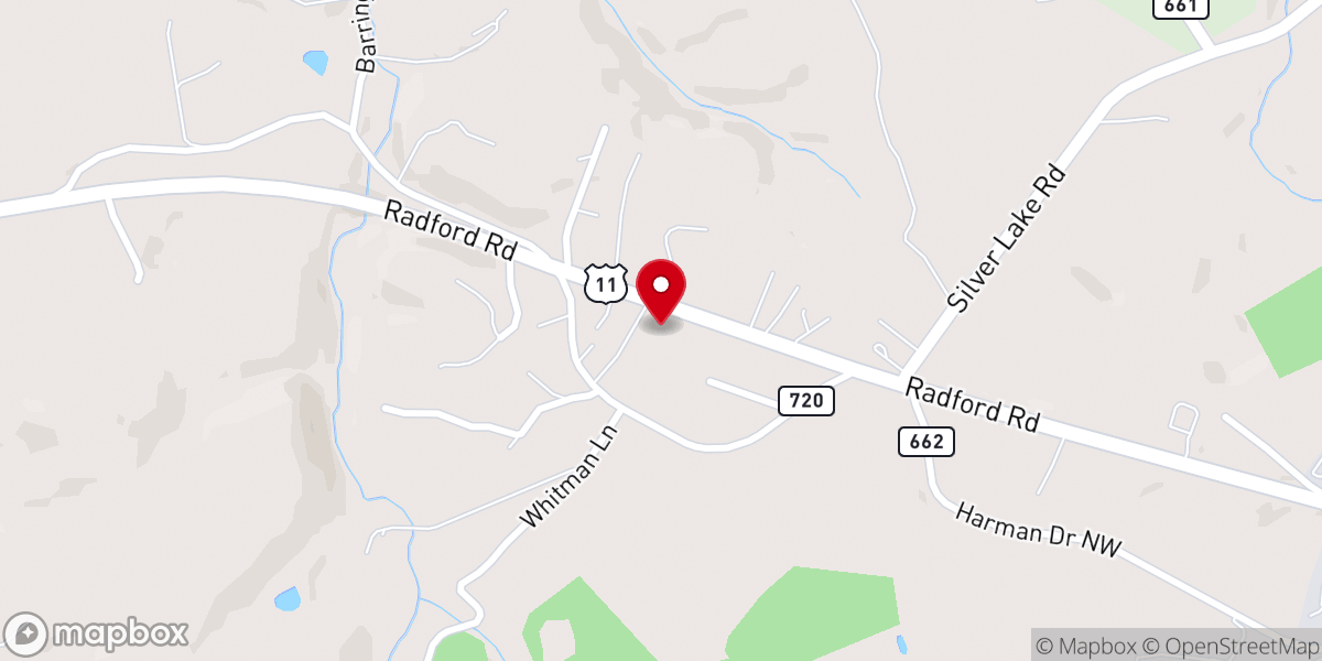 Map showing location of CFT Christian Fellowship Tabernacle