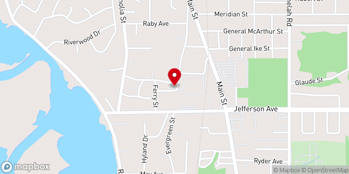 Map showing location of New House Prayer