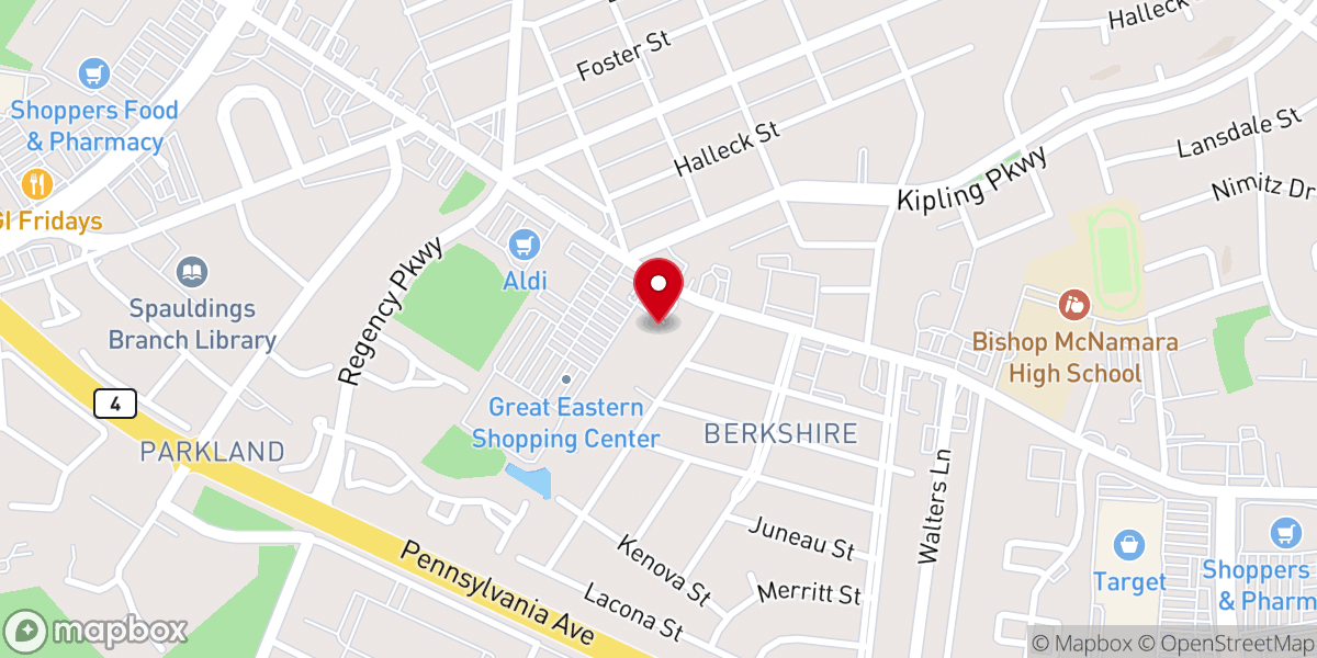 Map showing location of The Christ Deliverance Community Baptist Church