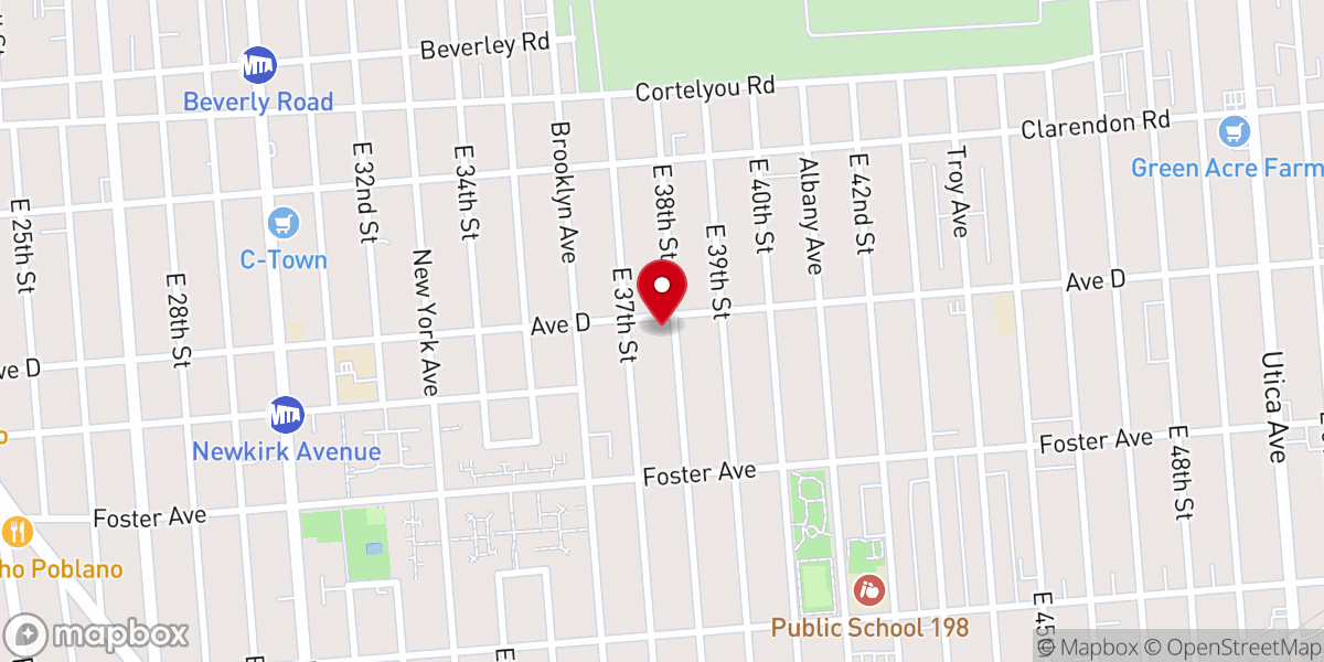 Map showing location of St Paul's United Methodist Church of Vanderveer Park