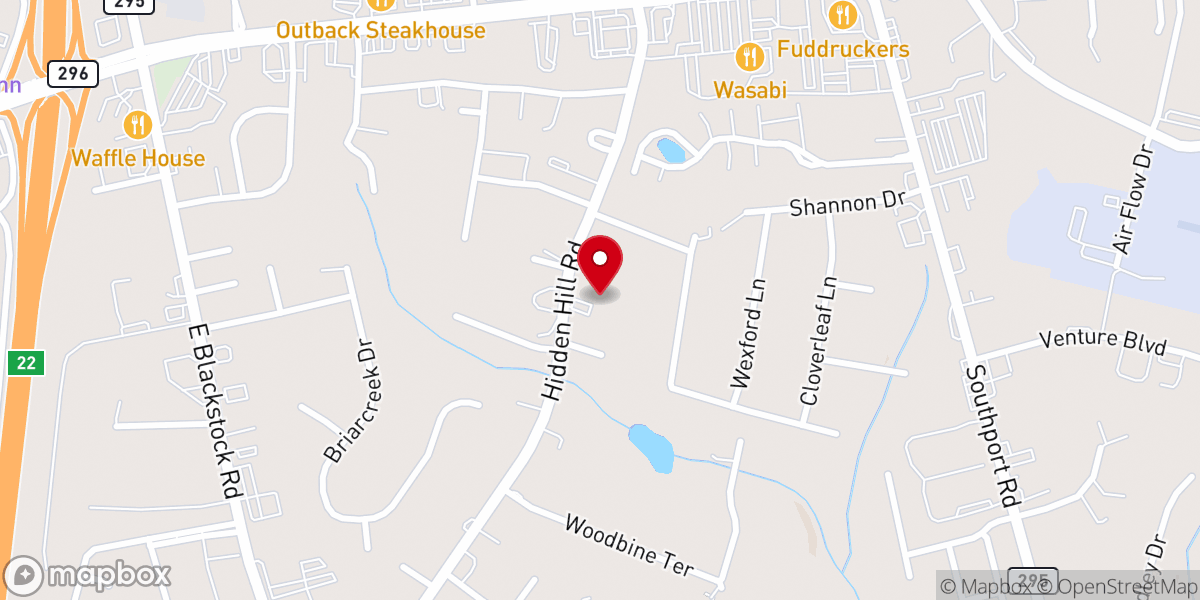 Map showing location of World Jesus Ministries