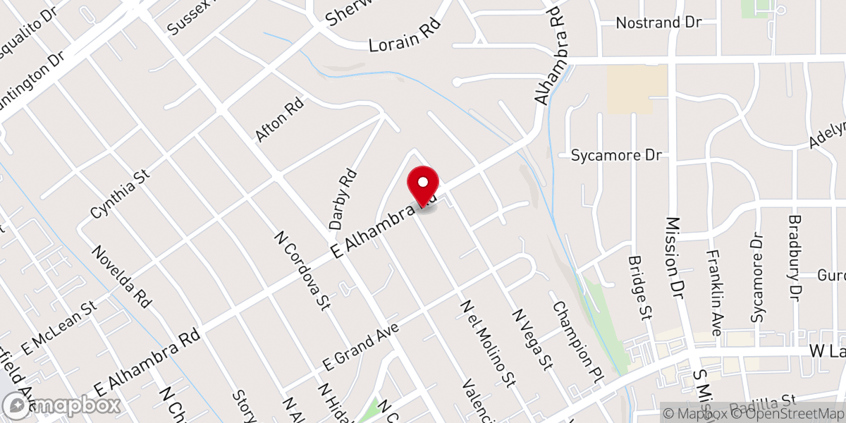 Map showing location of Saint Therese Roman Catholic Church