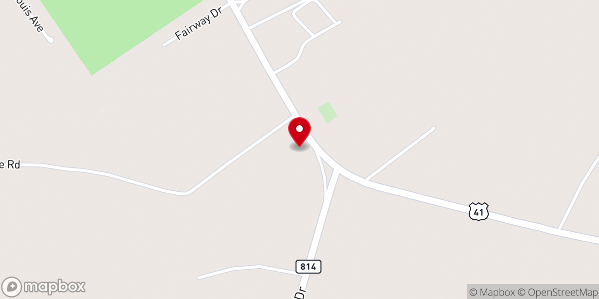 Map showing location of new life christian worship center