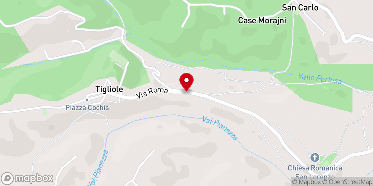 Map showing location of Cappella della Madonna del Buon Consiglio