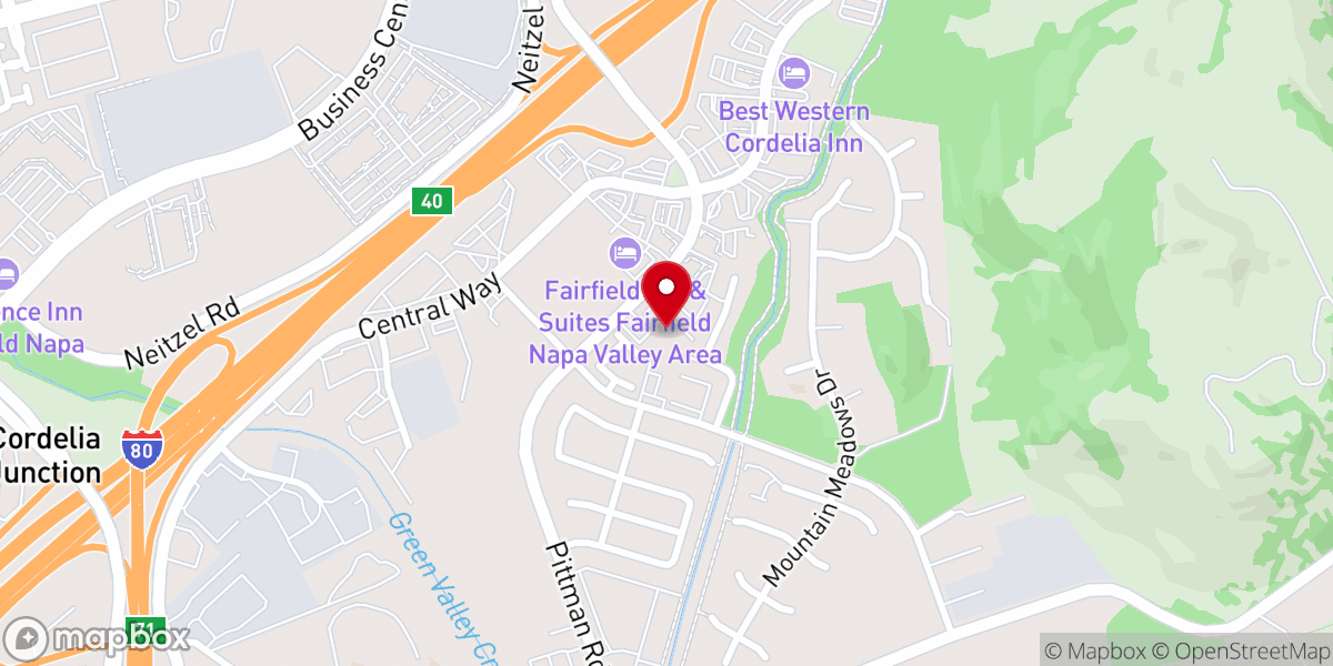 Map showing location of Boundless Grace Community Church