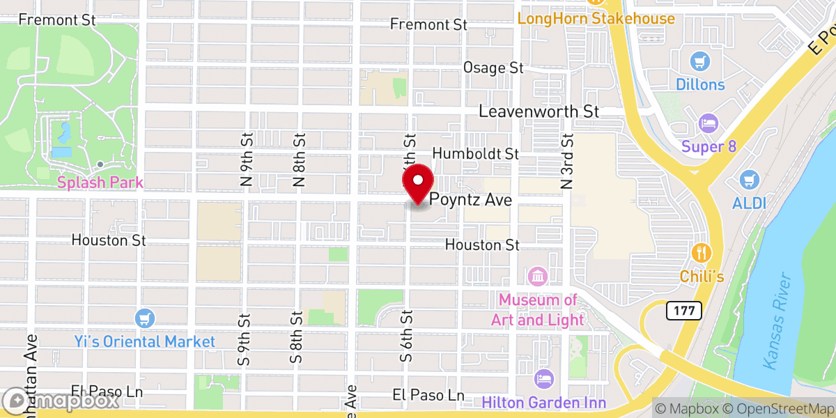 Map showing location of Blessing of Abraham Foundation